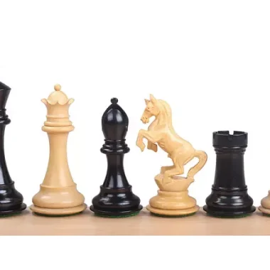 Pieces Echecs Alexandre le Grand en Ébène et Buis