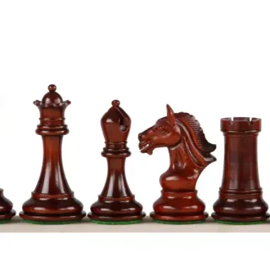 Pieces d'Echecs Acacia Indien et Buis