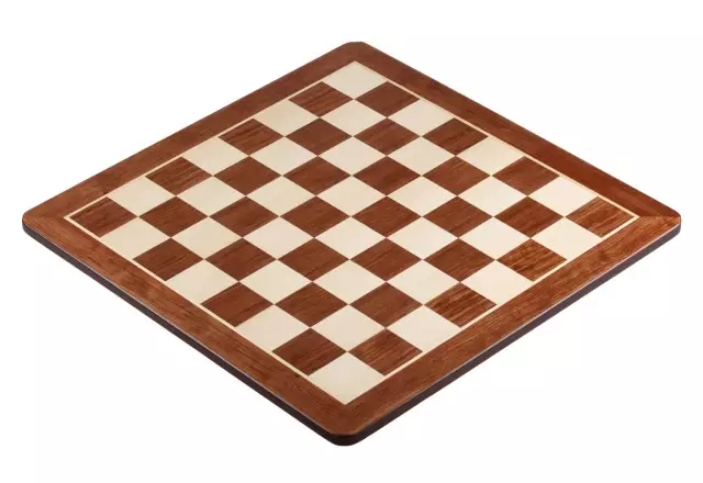 Jeu Échecs de Tournoi en Bois de Buis Chevalier Allemand