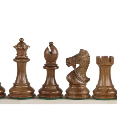 Pièces d'Échecs Staunton en Bois d'Acacia et Buis