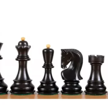 Pièces d'Échecs Zagreb en Bois de Buis et Acacia