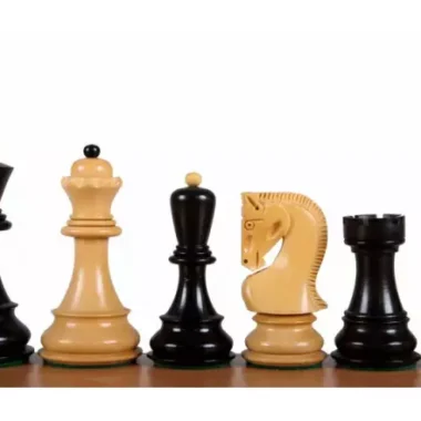 Pièces d'Échecs Zagreb en Bois de Buis et Acacia