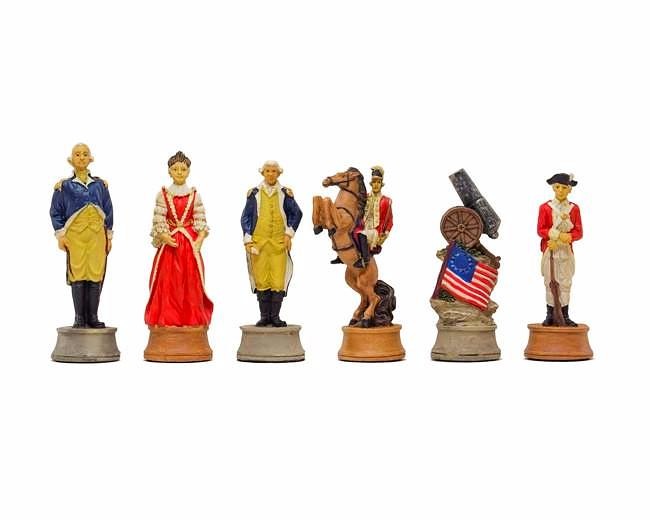 Jeu Echecs Guerre civile Americaine et Echiquier avec Rangement