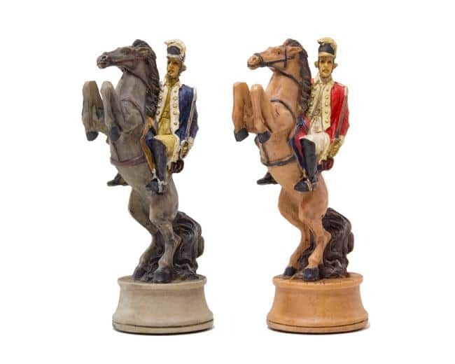 Jeu Echecs Guerre civile Americaine et Echiquier avec Rangement