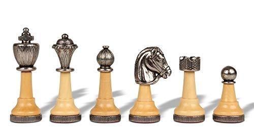 Schachspiel-Set und Schachbrett aus Kunstleder mit Aufbewahrungsfächern – Bild 4