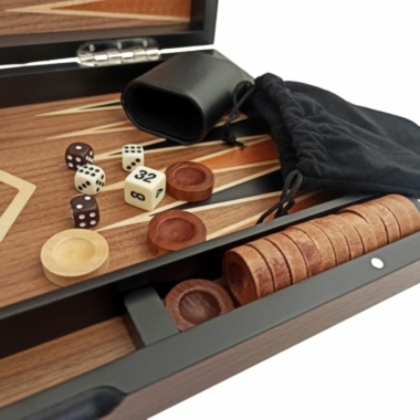 Alternative view of Klappbares Backgammon-Set aus Holz