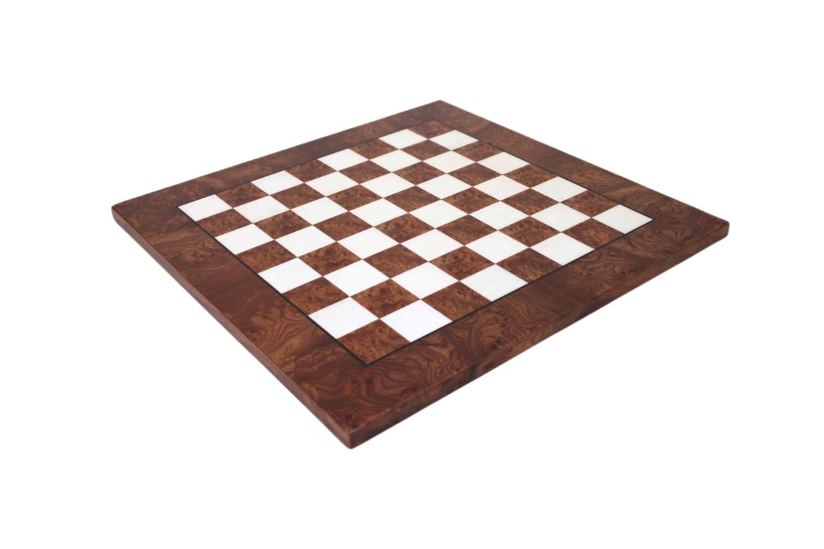 Schachspiel-Set Pirat und Schachbrett aus Ulmen- und Heideholz Matt – Bild 12