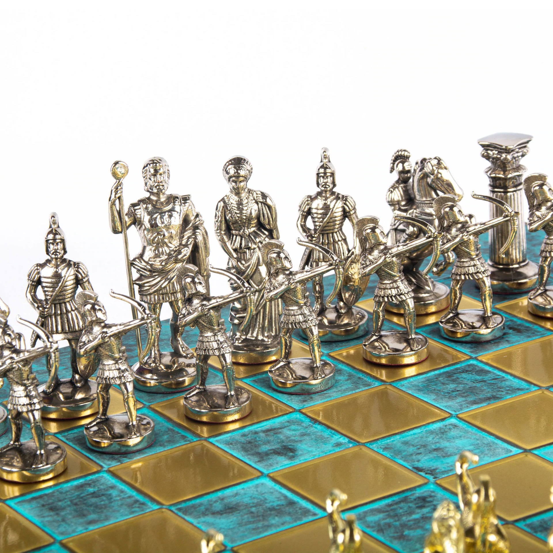 Schachspiel-Set Griechische Bogenschützen – Bild 25