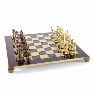 Alternative view of Schachspiel-Set der Griechisch-Römischen Periode aus Bronze und Gold