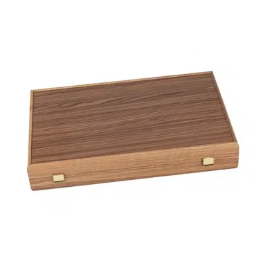 Backgammon en Chêne Vert et Noyer 