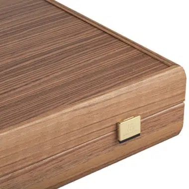 Backgammon en Chêne Vert et Noyer 