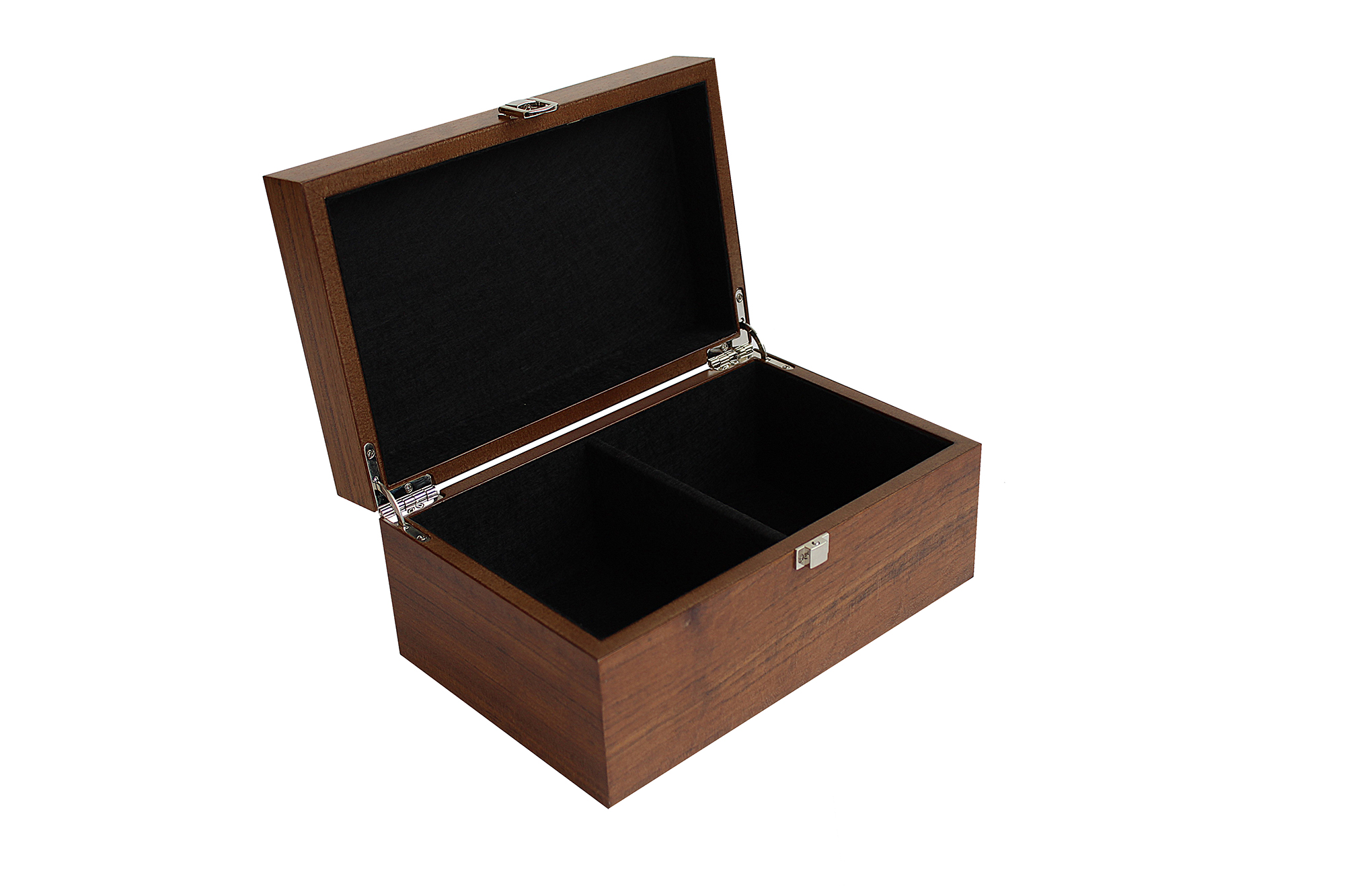 Set Pieces Echecs Hauteur de Roi 9 cm + Coffret de Rangement en Bois de Noyer et de Bruyere