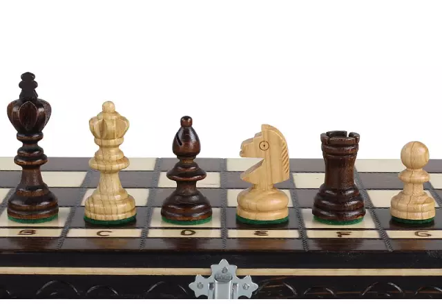 Schach- und Damenspiel-Set aus Kirschholz – Traditionelles 2-in-1-Spiel mit Staunton-Figuren