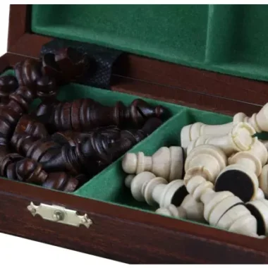 Leichtes Reisespiel Schach mit Aufbewahrung