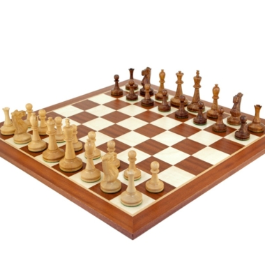 Ensemble d’échecs Blackmore en Sheesham et Acajou