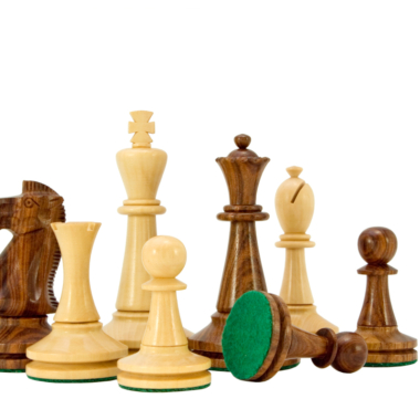 Ensemble d’échecs Blackmore en Sheesham et Acajou