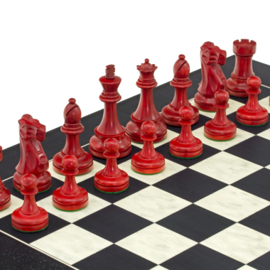 Ensemble d’échecs Red and Black Broadbase