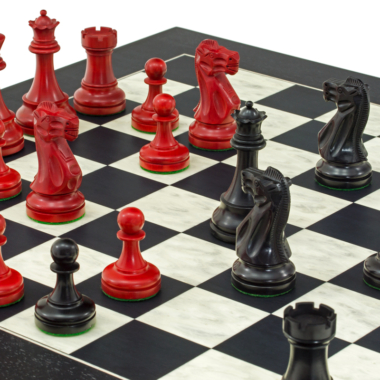 Ensemble d’échecs Red and Black Broadbase