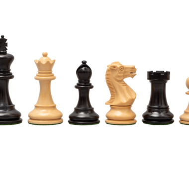 Jeu d’échecs de luxe Highgrove en ébène et loupe de bruyère