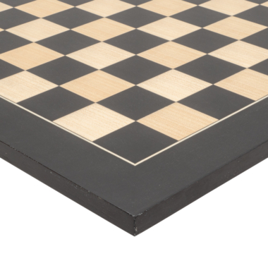 Jeu d’échecs de luxe Staunton 1972 en ébène – Reproduction artisanale