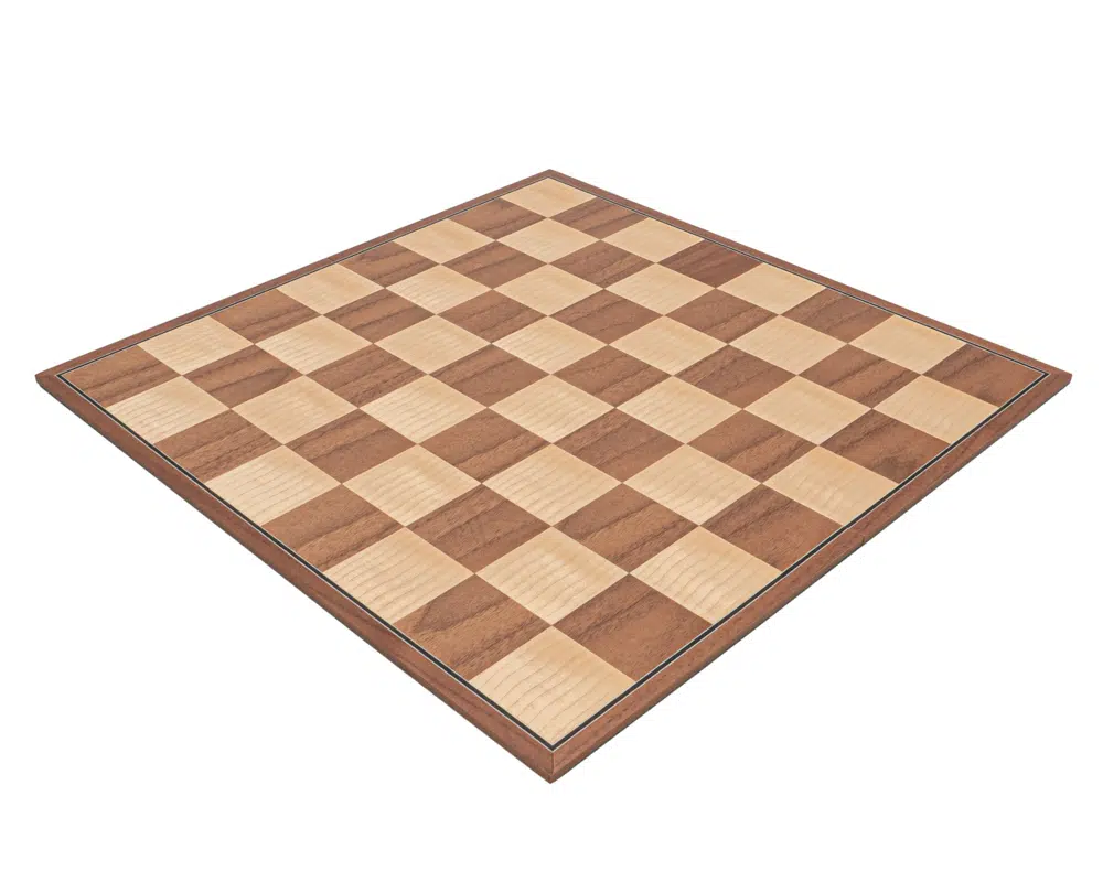 Ensemble d’échecs pliant Conquest en Noyer et Noir