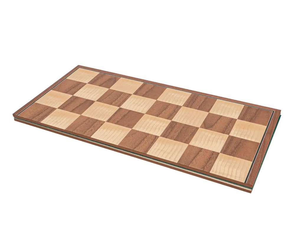 Ensemble d’échecs pliant Conquest en Noyer et Noir