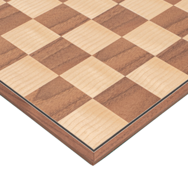 Ensemble d’échecs pliant Conquest en Noyer et Noir