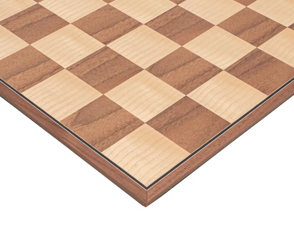 Ensemble d’échecs pliant Conquest en Noyer et Noir