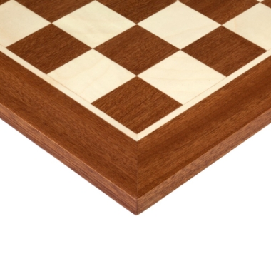 Intarsien-Schachbrett aus Holz 40 cm mit eleganter Ausführung – Le Palais Des Echecs