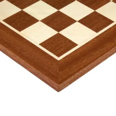 Intarsien-Schachbrett aus Holz 40 cm mit eleganter Ausführung – Le Palais Des Echecs
