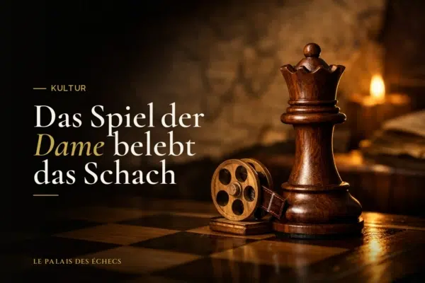 Das Spiel der Dame belebt das Schach