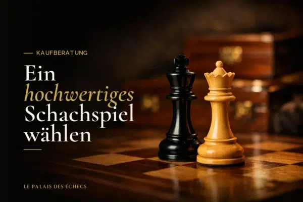 Ein hochwertiges Schachspiel wählen