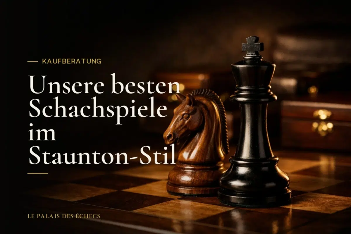 Unsere besten Schachspiele im Staunton-Stil