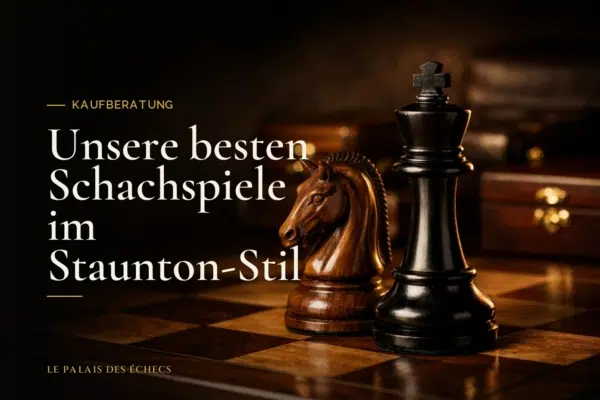 Unsere besten Schachspiele im Staunton-Stil