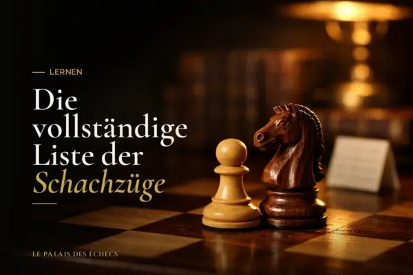 Die vollständige Liste der Schachzüge