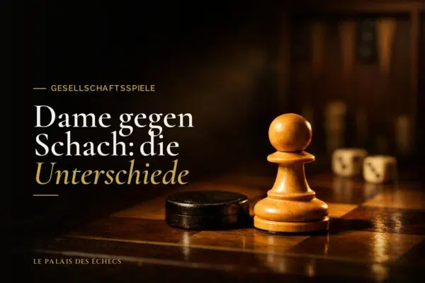 Dame gegen Schach: die Unterschiede