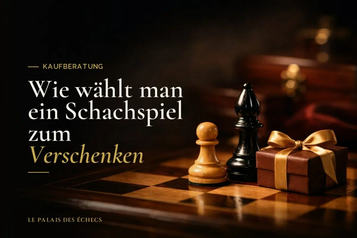 Wie wählt man ein Schachspiel zum Verschenken