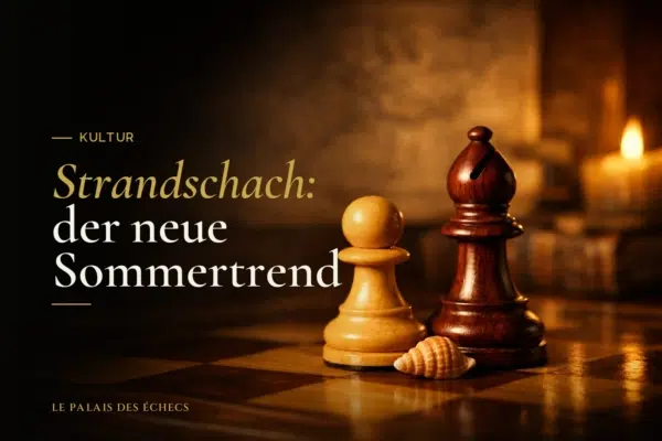 Strandschach: der neue Sommertrend