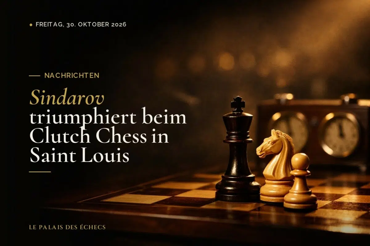 Sindarov triumphiert beim Clutch Chess in Saint Louis