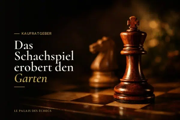 Das Schachspiel erobert den Garten